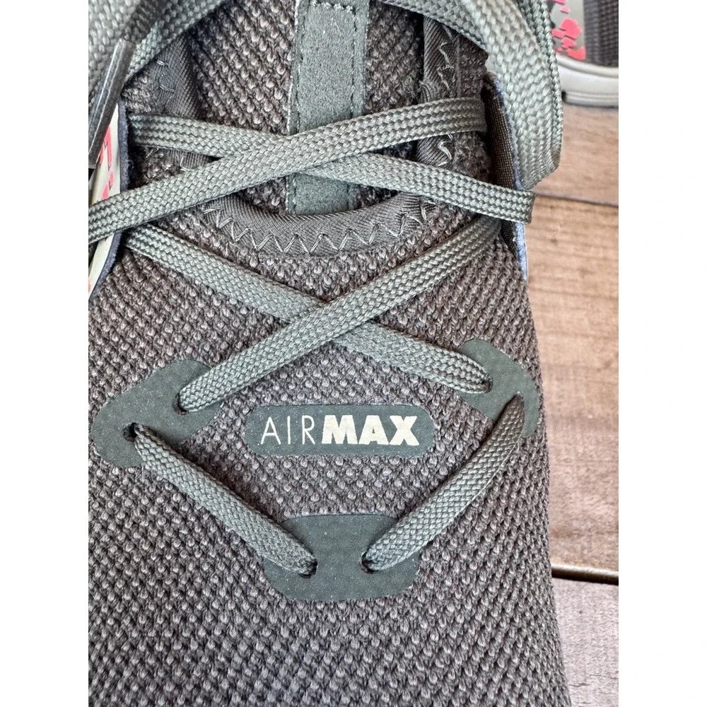 Nike Mens Size 11 Air‎ Max Sequent 3C Olive Camo Shoes Athletic Sneakers AJ0004